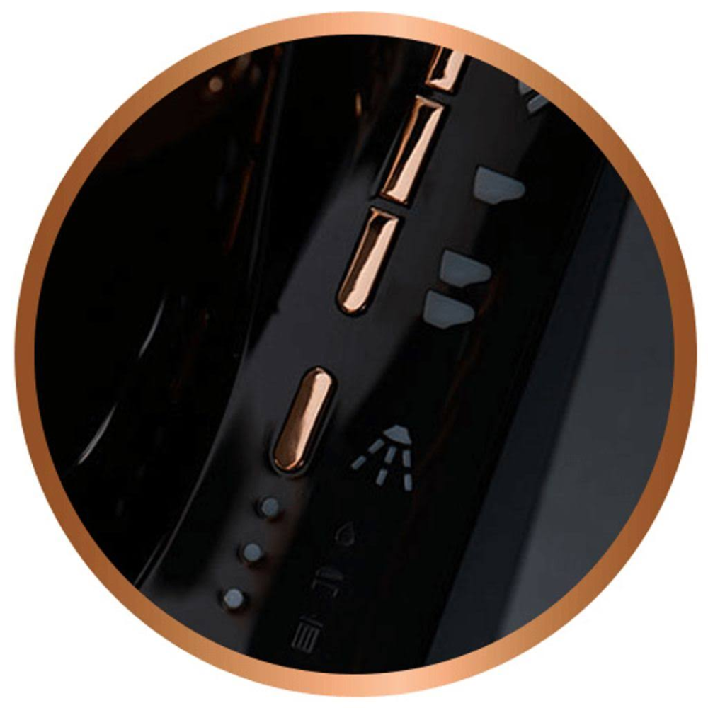 ARZUM OK002 OKKA Türk Kahve Makinesi - Krom - Siyah