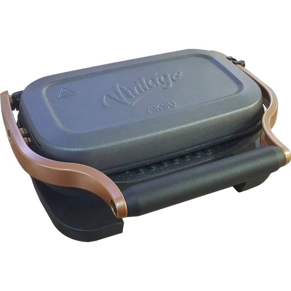 AKSU Izgara Ve Tost Makinesi Vintage Mini Boy