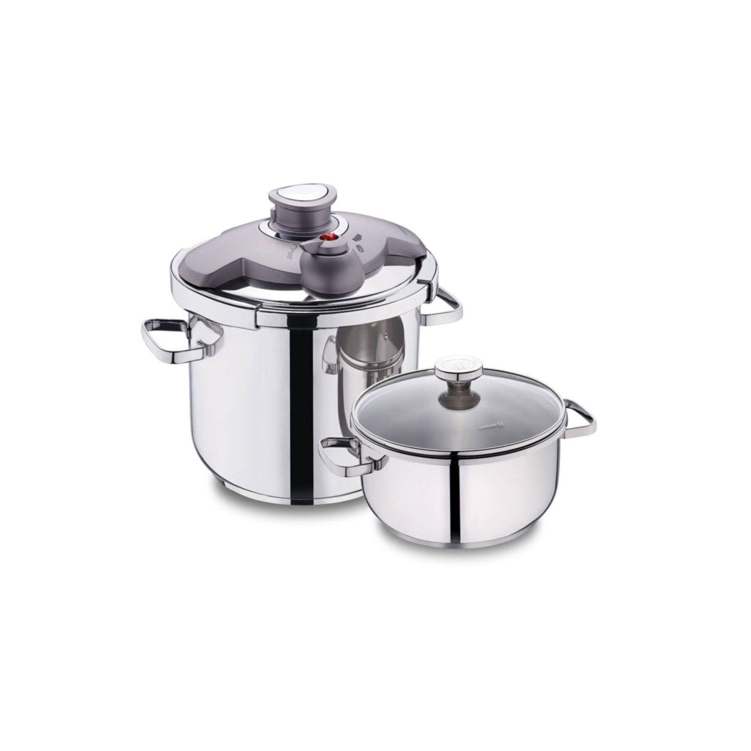 KORKMAZ Aqua 4 Parça Düdüklü Tencere Seti A175