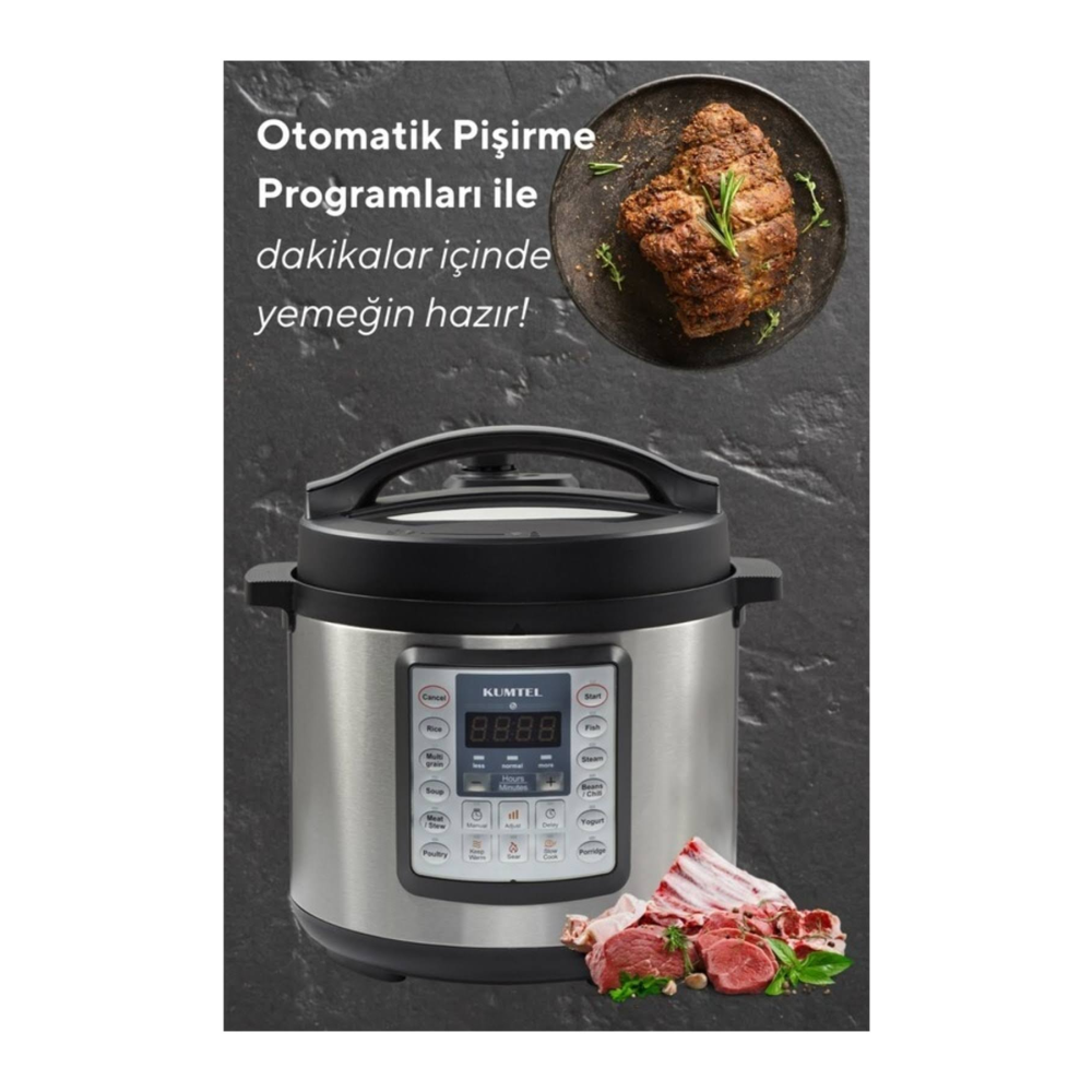 KUMTEL Hpc-01 Elektrikli Düdüklü Tencere
