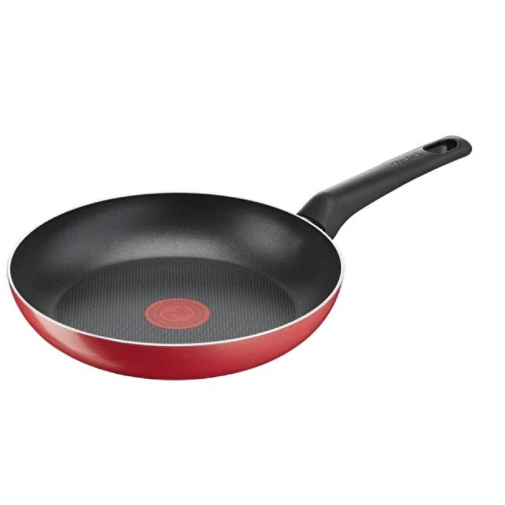 Tefal Easy Series 24 Cm Kırmızı Tava Titanium