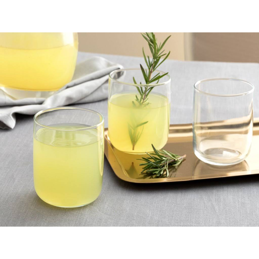 English Home Sare Cam 3'Lü Meşrubat Bardağı 270 Ml Şeffaf