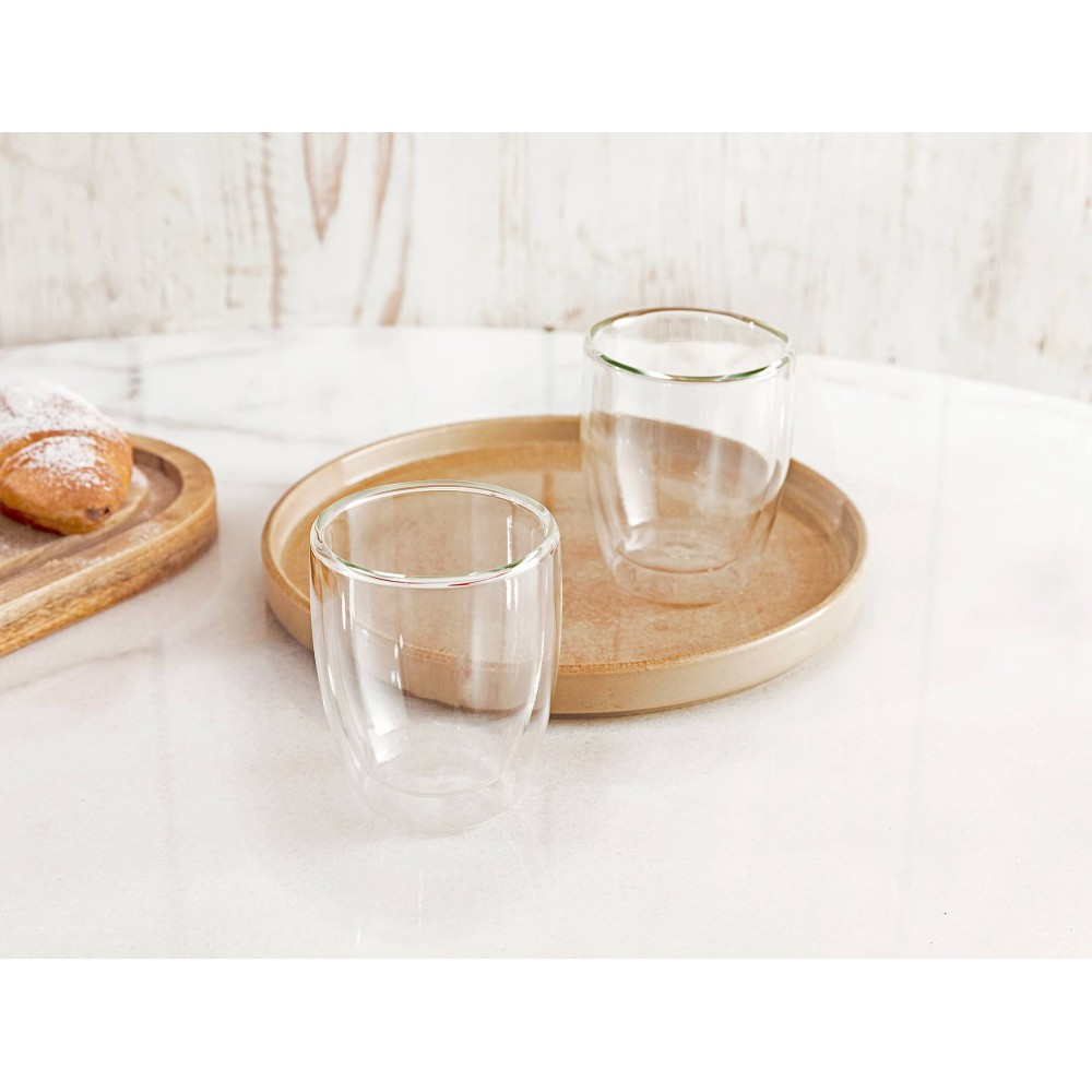 Madame Coco Boussac 2'li Çift Camlı Bardak 155 Ml