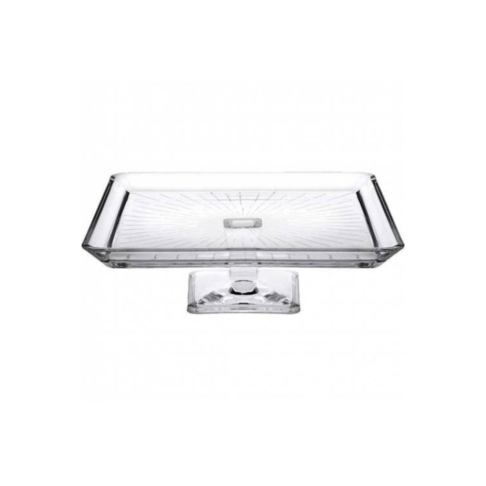 Paşabahçe 96877 Madlen Kare Ayaklı Servis Tabağı