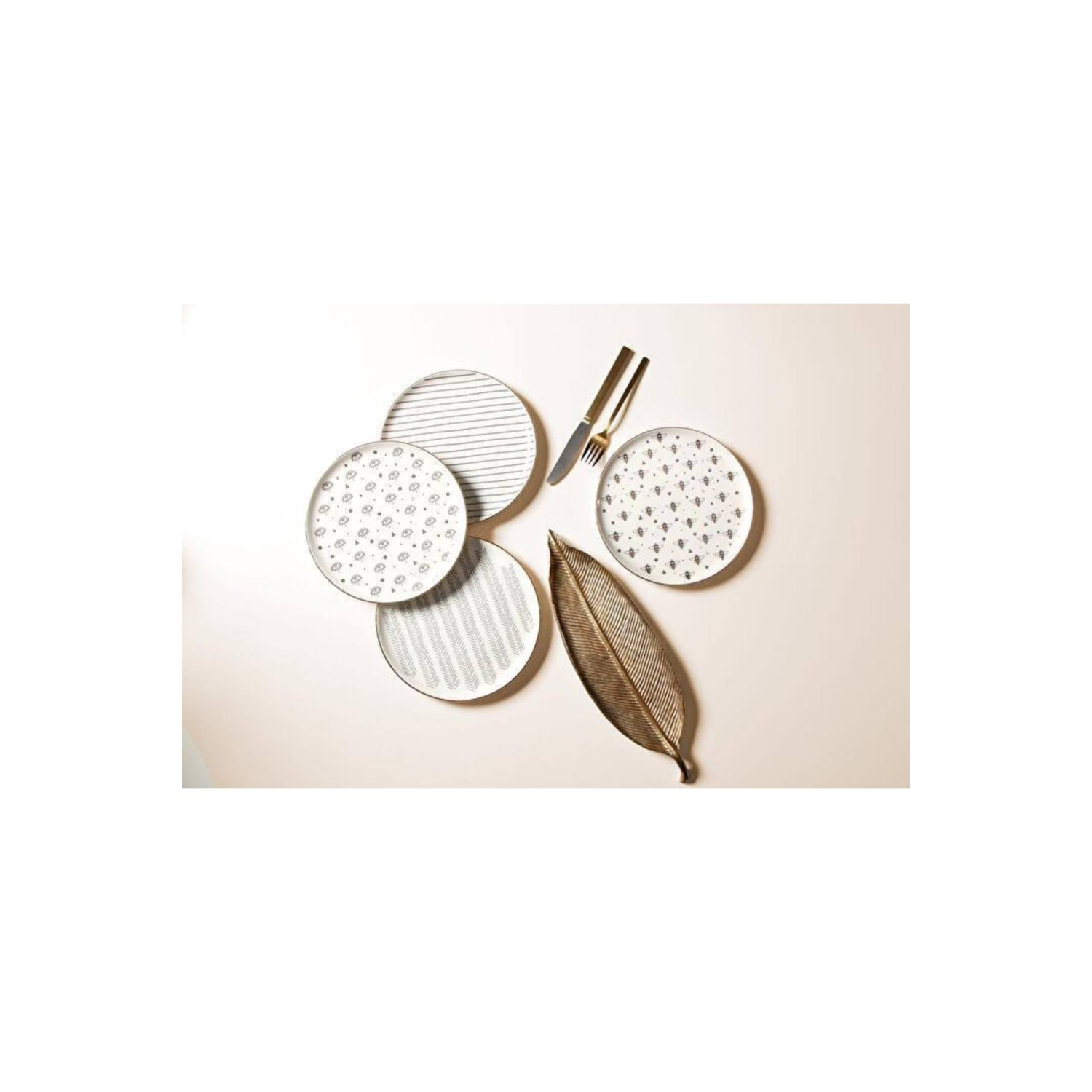 Porland Ruby Veni Vidi 4'lü Pasta Takımı 20cm 04ral002615