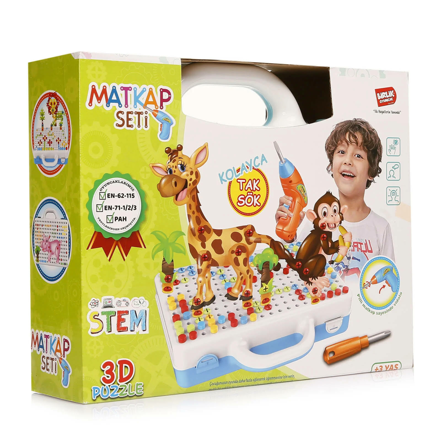 3D Eğitici Matkap Seti