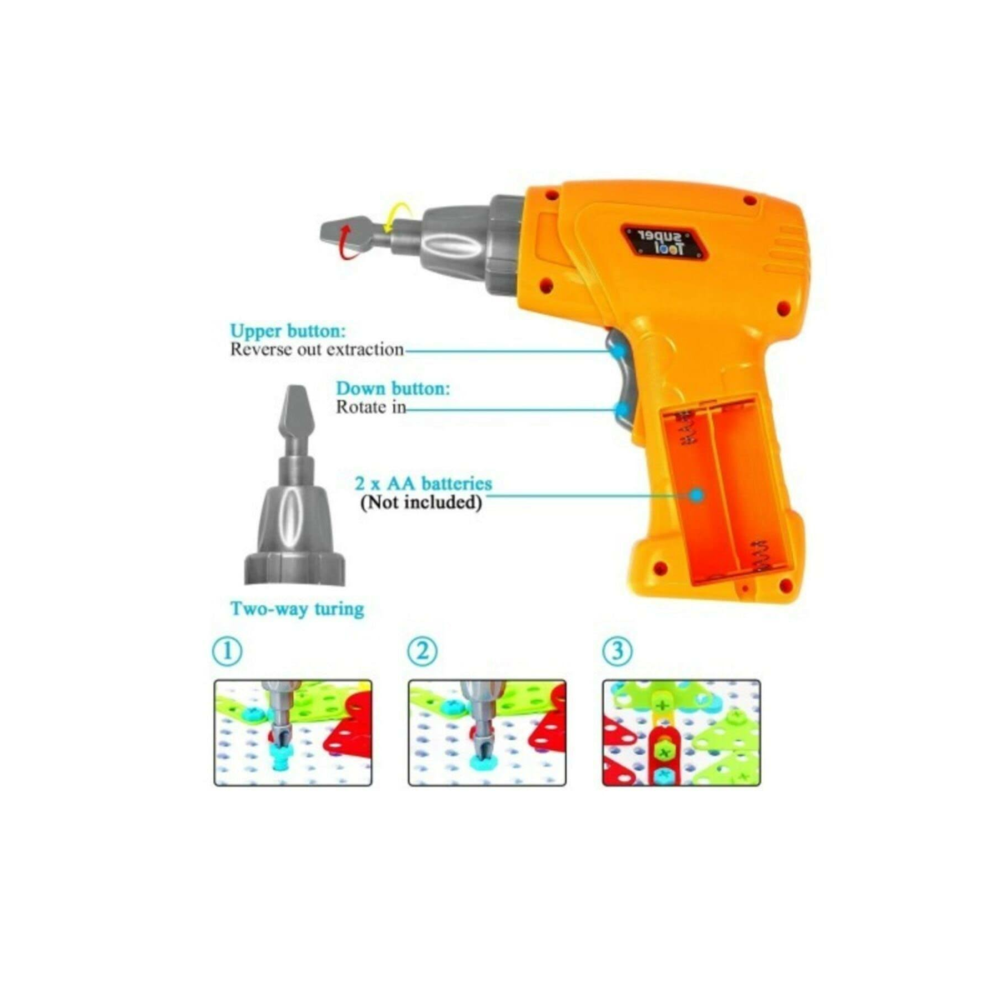 3D Eğitici Matkap Seti