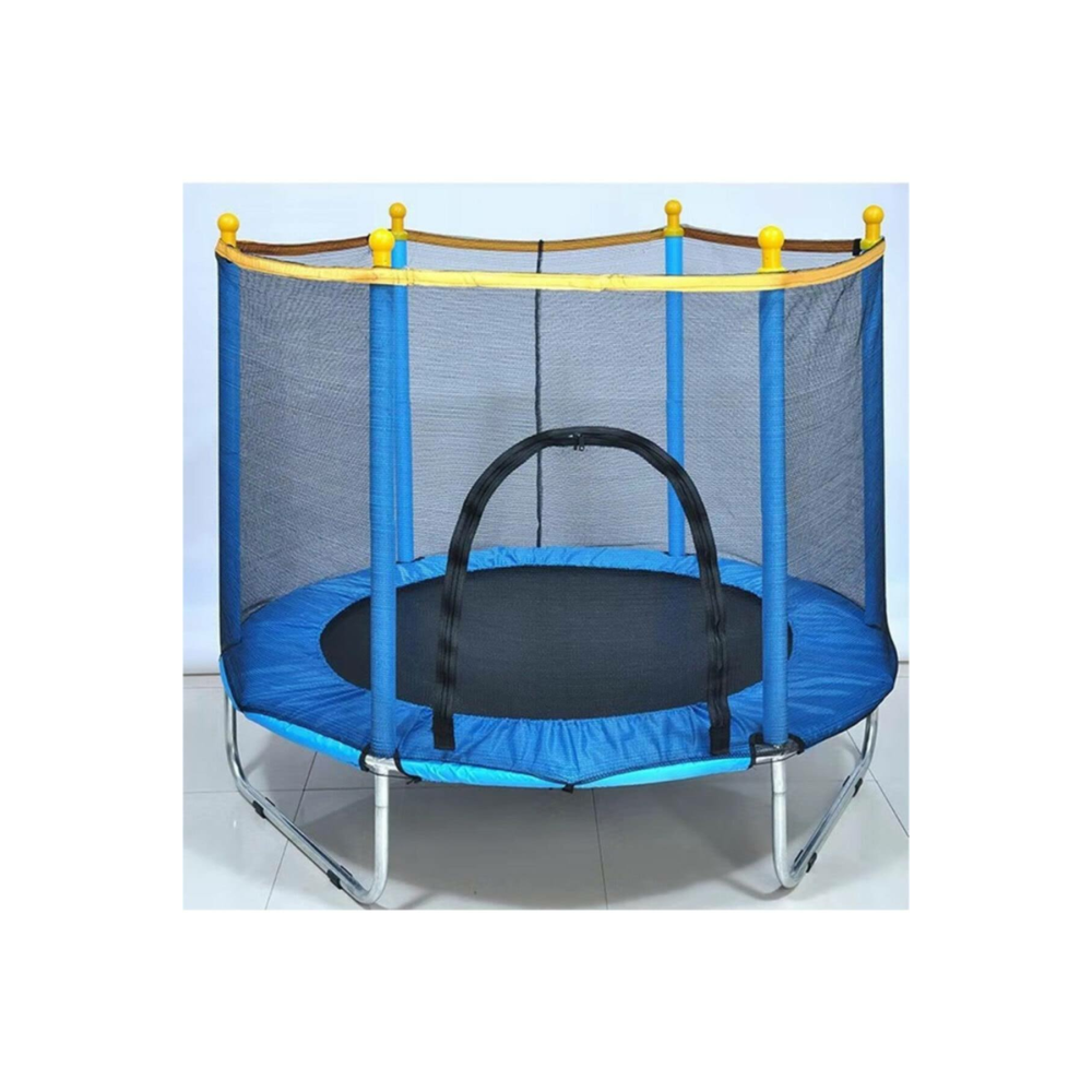 Exeo Trambolin 140CM Koruyucu Kapalı Fileli Katlanabilir Tasarım