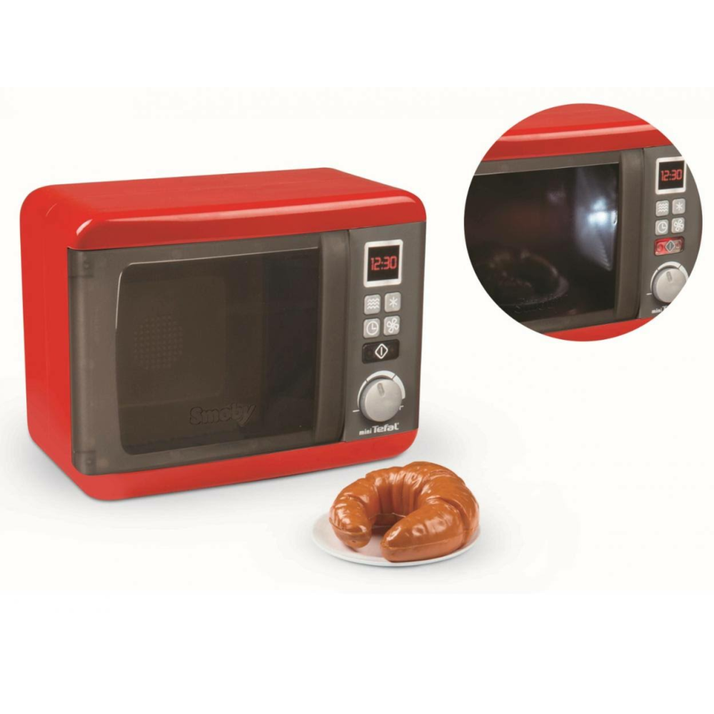 7600310586 Smoby, Tefal Electronic Microwave - Tefal Mikrodalga