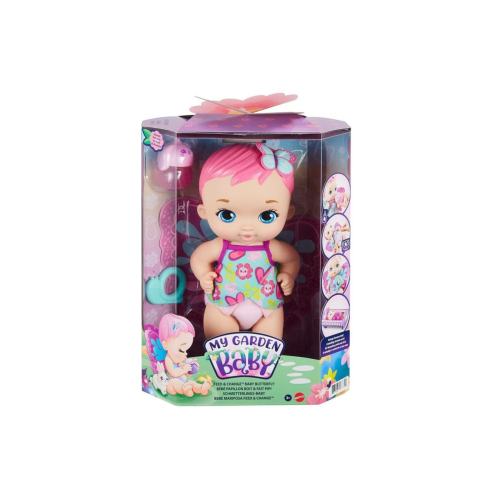 My Garden Baby Kelebek Bebeğimin Bakım Zamanı - Pembe Saçlı - Gyp10