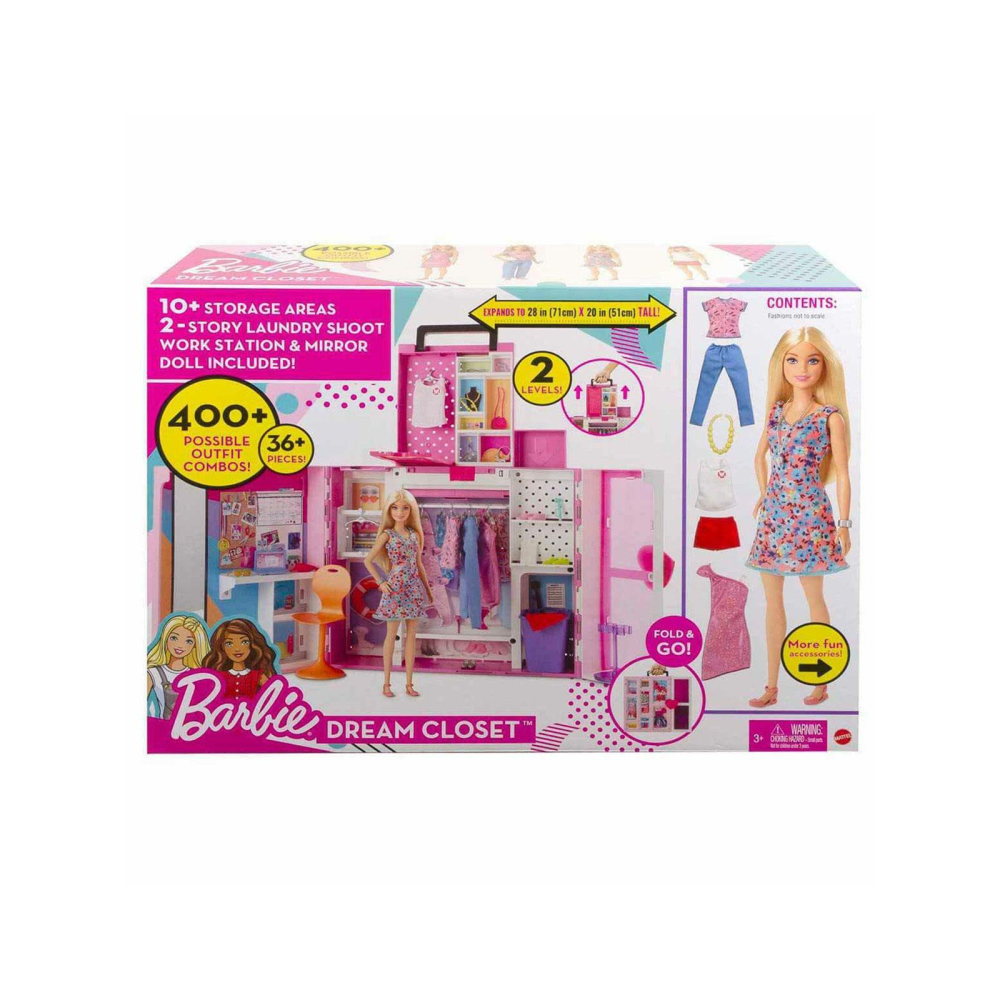 Barbie Ve Yeni Rüya Dolabı Oyun Seti - Hgx57