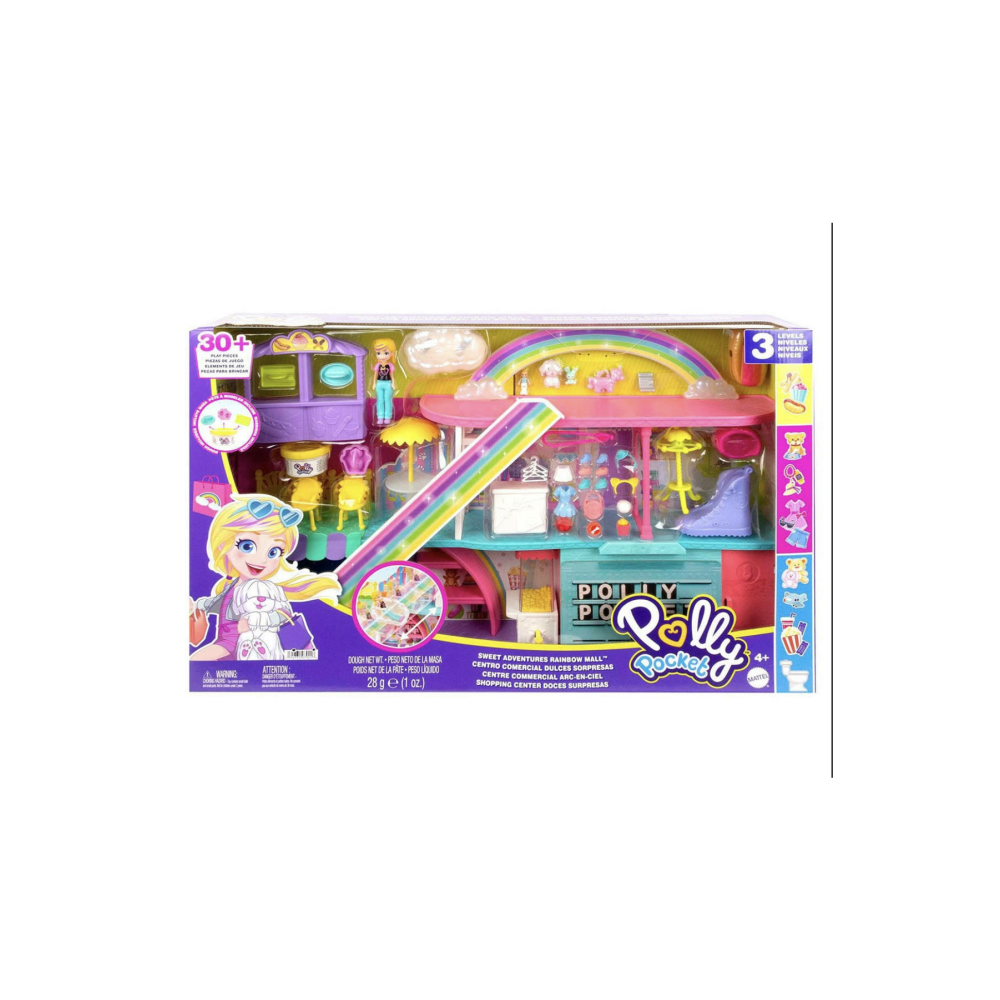 Polly Pocket Hhx78 Gökkuşağı Alışveriş Merkezi Oyun Seti