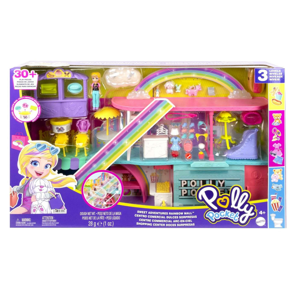 Polly Pocket Hhx78 Gökkuşağı Alışveriş Merkezi Oyun Seti