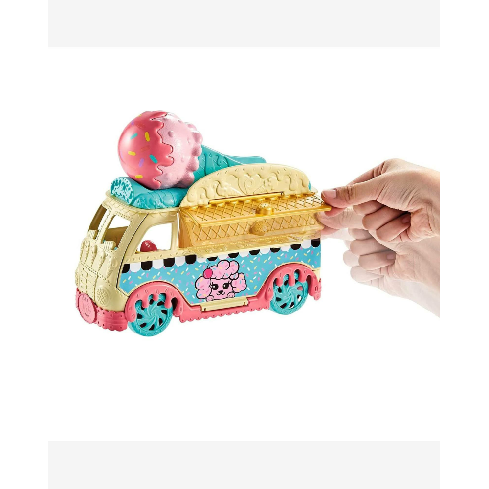 Polly Pocket Minik Lezzetler Dondurma Arabası: Polly Ve Shani HHX77