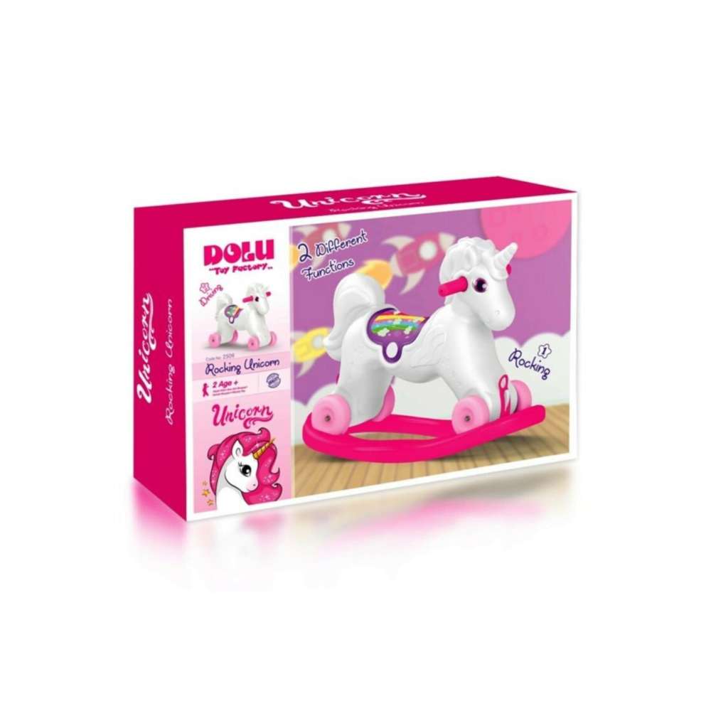 Unicorn Sallanan At - Tekerlekli / 2509