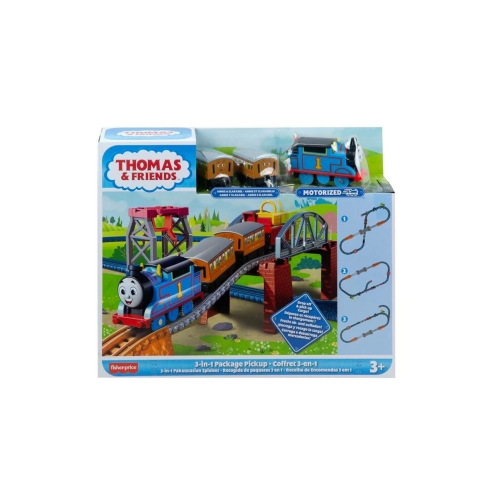 Thomas Ve Arkadaşları 3'Ü 1 Arada Kargo Macerası Oyun Seti HGX64