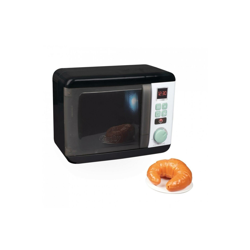 Smoby Tefal Oyuncak Elektronik Mikrodalga Fırın - Siyah 310598