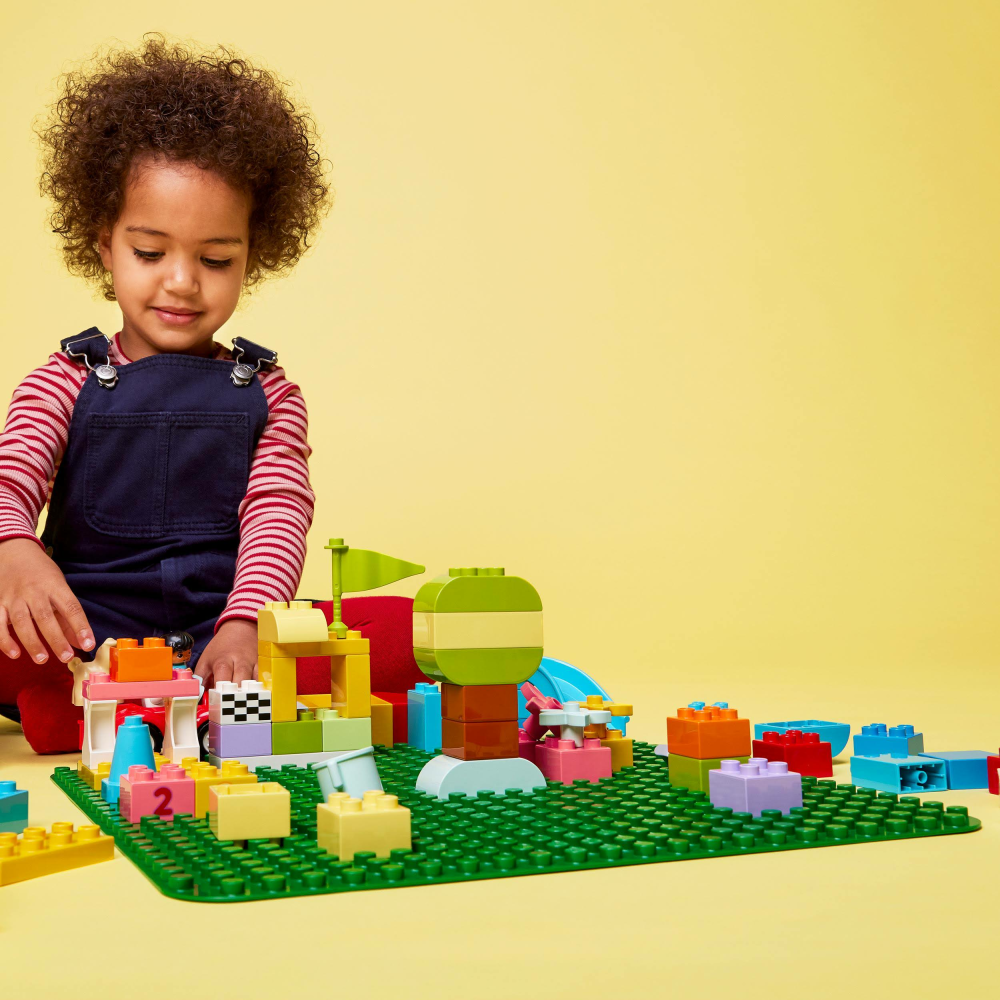 LEGO DUPLO Yeşil Yapım Plakası 10980