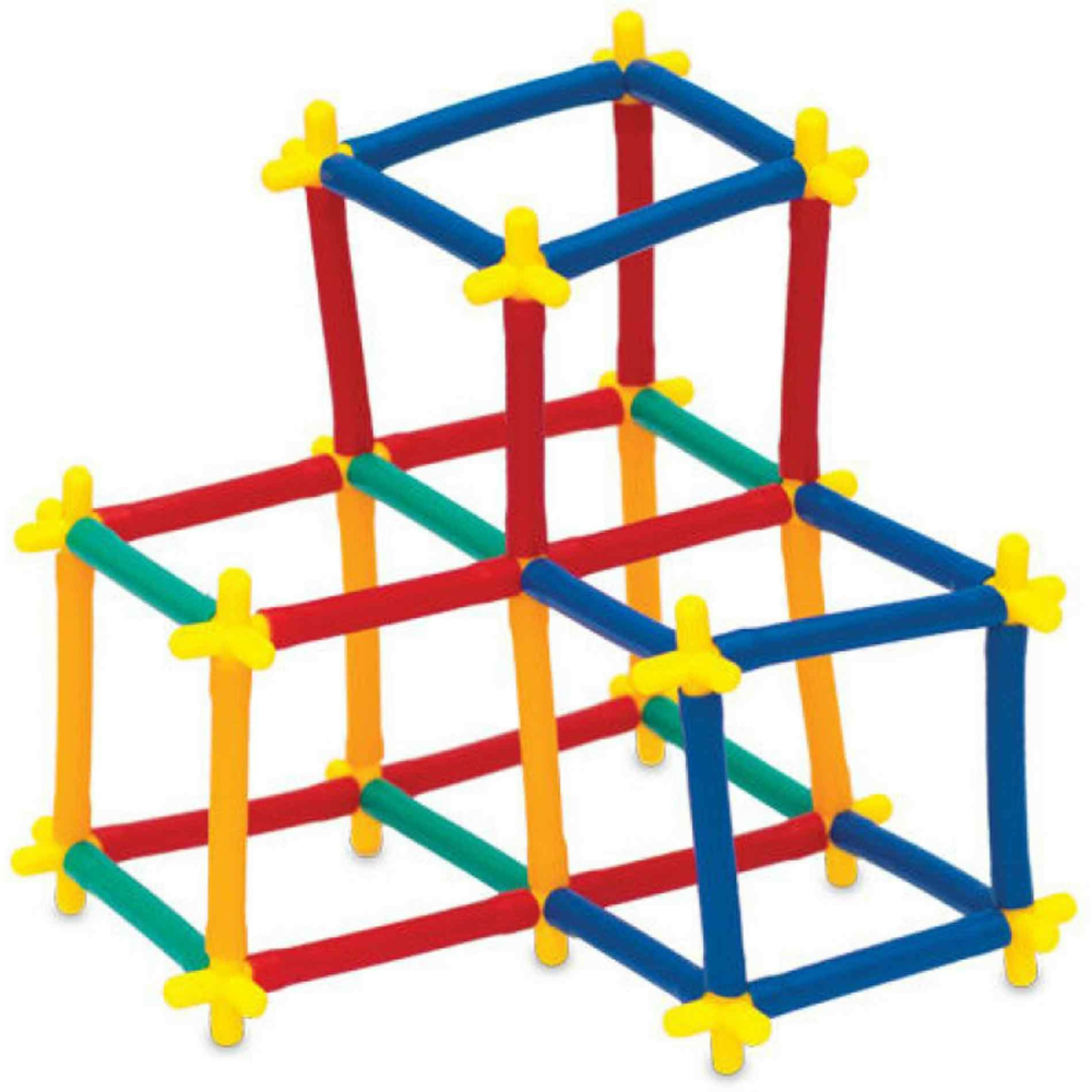 DEDE Süper Bambu Çubuklar 300 Parça