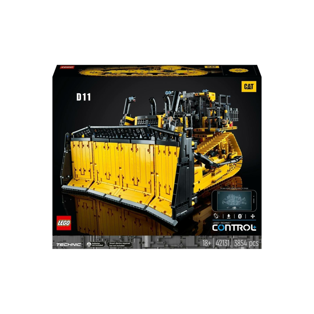 LEGO Technic Uygulama Kumandalı Cat D11 Buldozer 42131