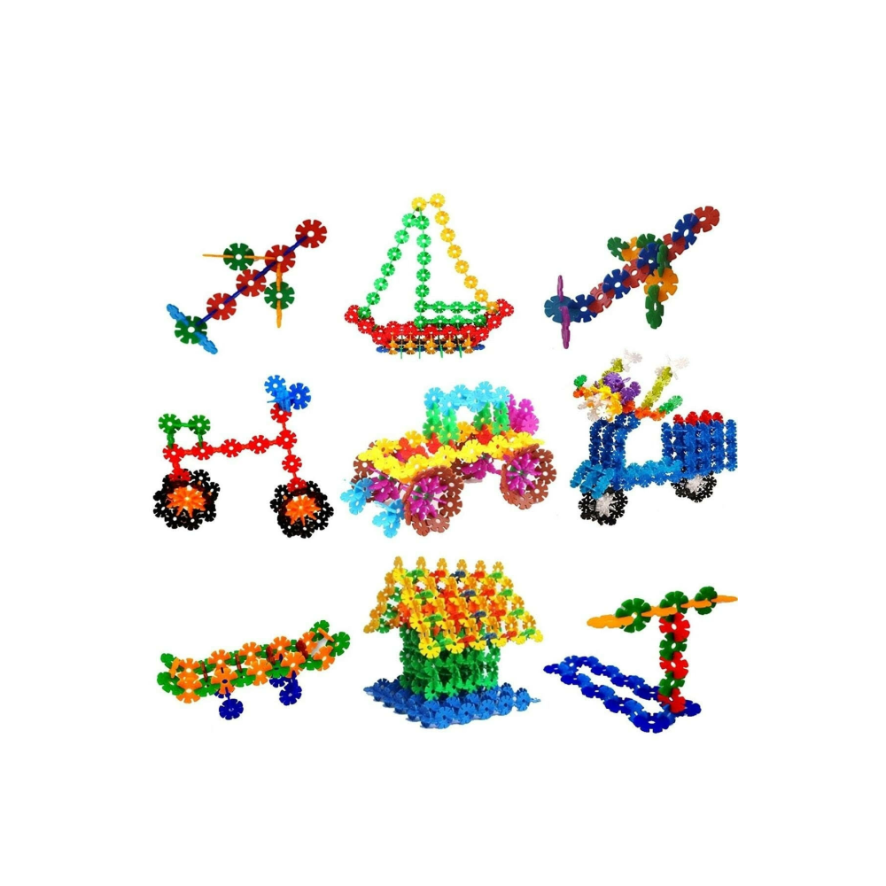 Think Master Masterflakes Eğitici Kilitli Diskler Stem Eğitimi Uyumlu 10 Renk 600 Parça Yapı Oyuncak Seti