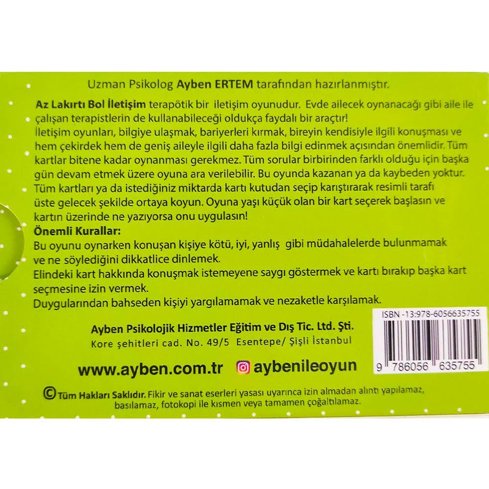 Az Lakırtı Bol İletişim