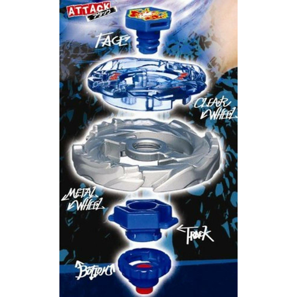 Takara Beyblade BB-28 S Pegasis 105RF with Launcher