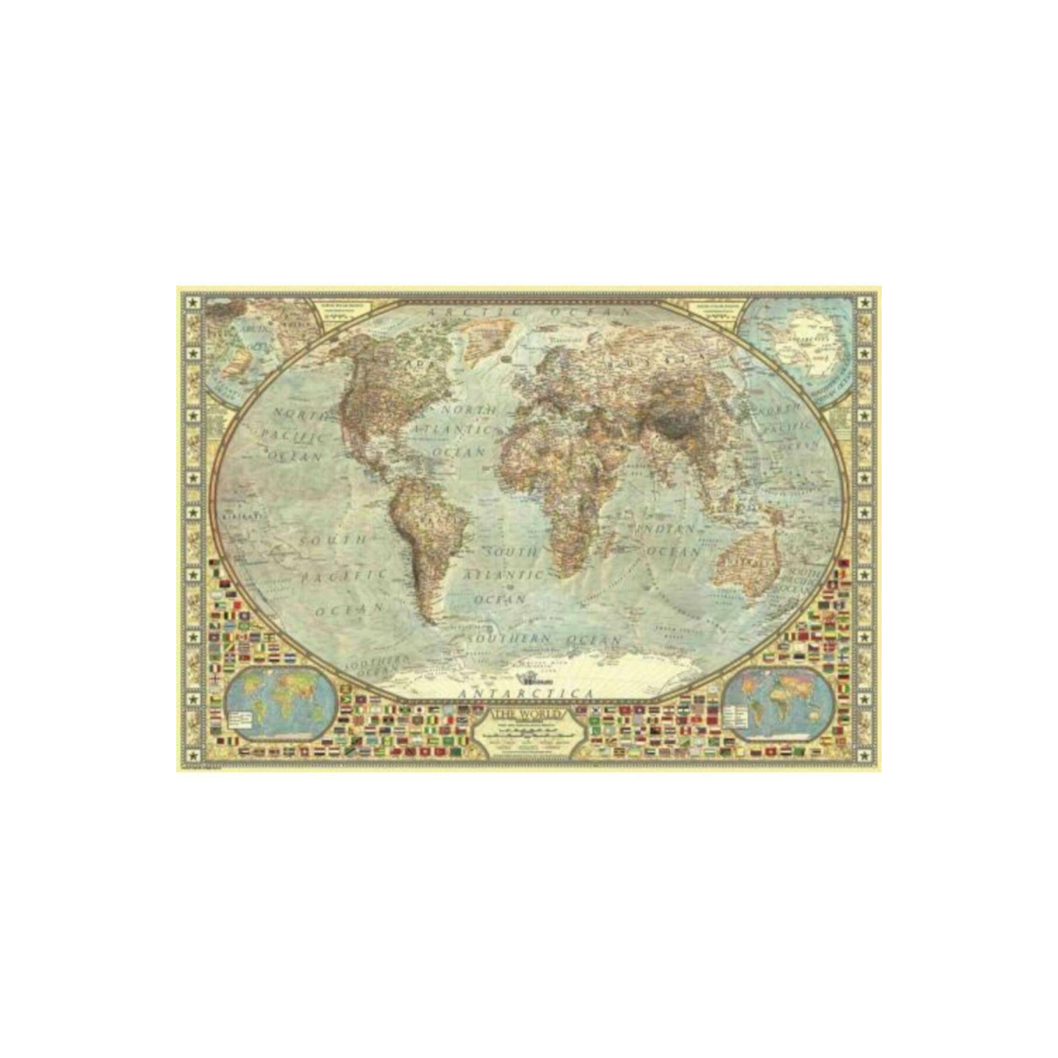 Anatolian Puzzle 3935 Dünya Haritası 2000 Parça