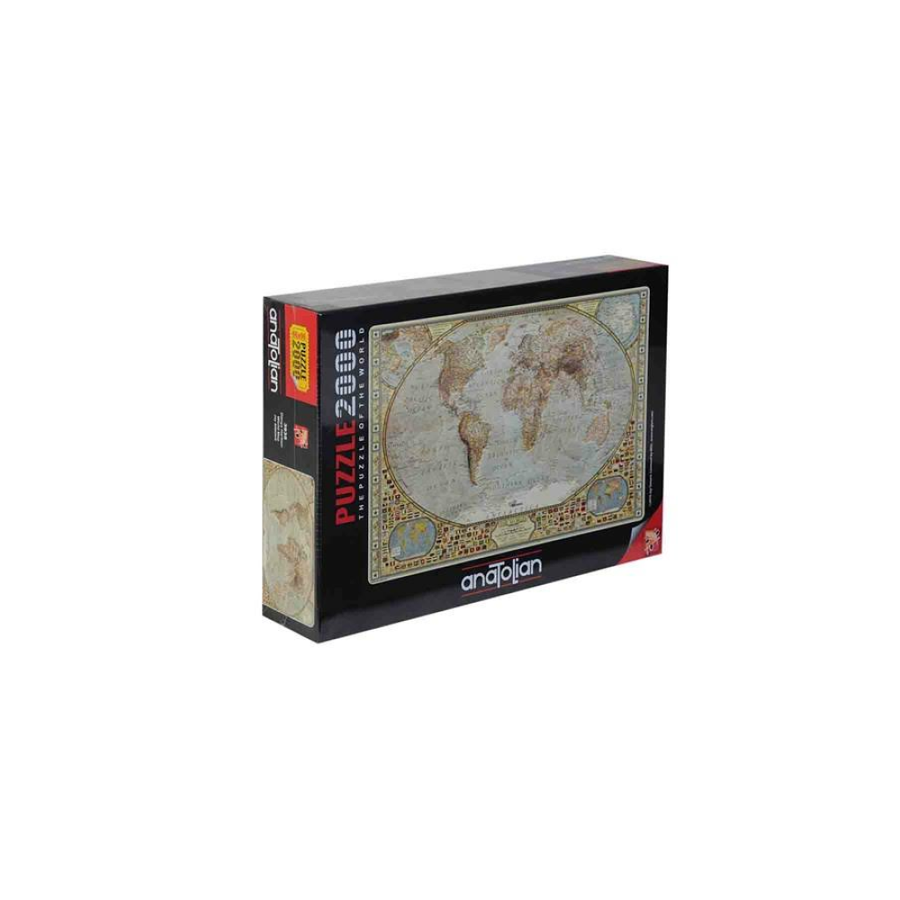 Anatolian Puzzle 3935 Dünya Haritası 2000 Parça