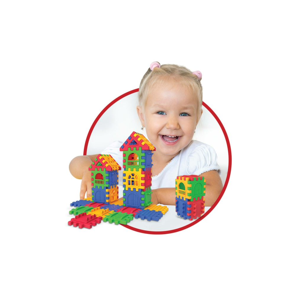 DEDE Puzzle City 64 Parça