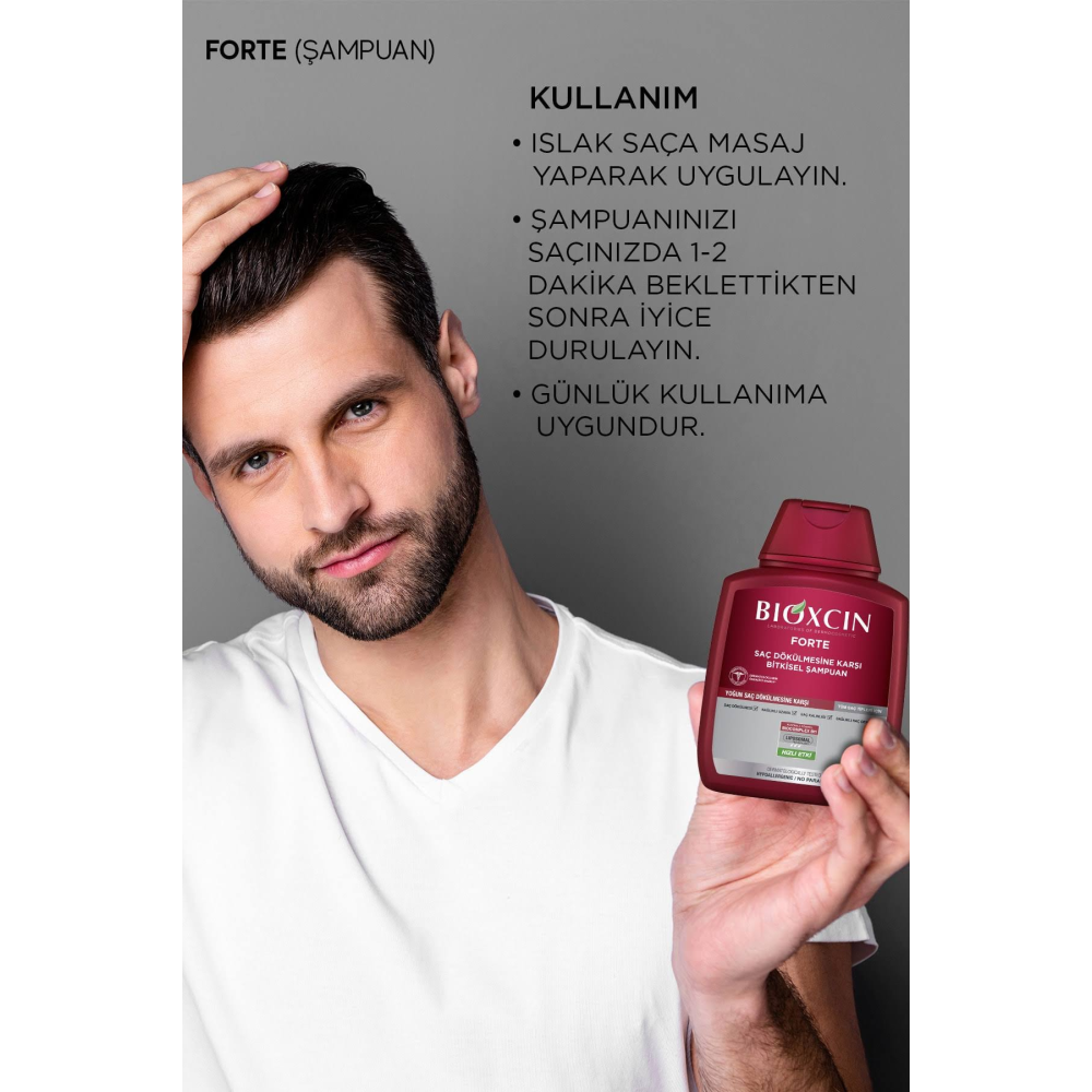 BIOXCIN 3 AL 2 ÖDE FORTE ŞAMPUAN