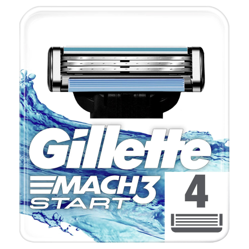 Gillette Mach3 4'lü Start Yedek Tıraş Bıçağı