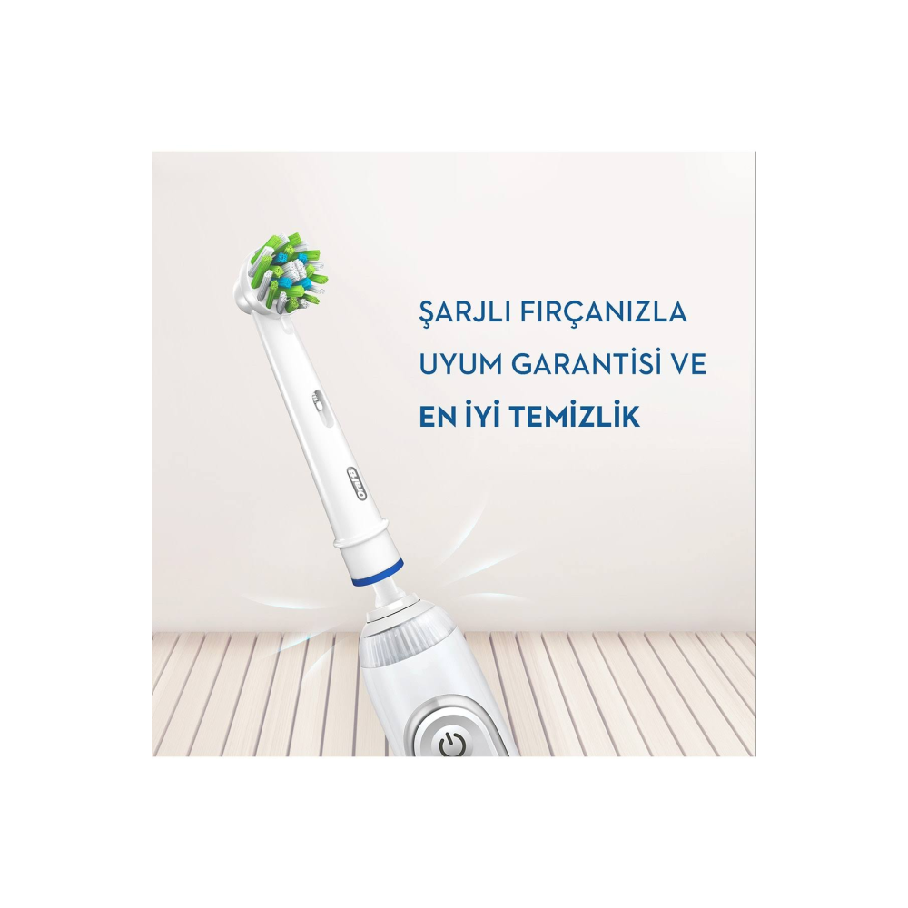 Oral-B Diş Fırçası Yedek Başlığı Cross Action 4'lü