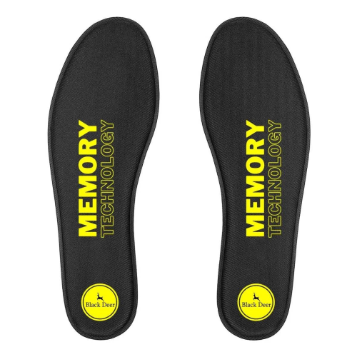 Black DEER Memory Foam Technology Q90 Siyah Spor Ayakkabı Iç Tabanlık