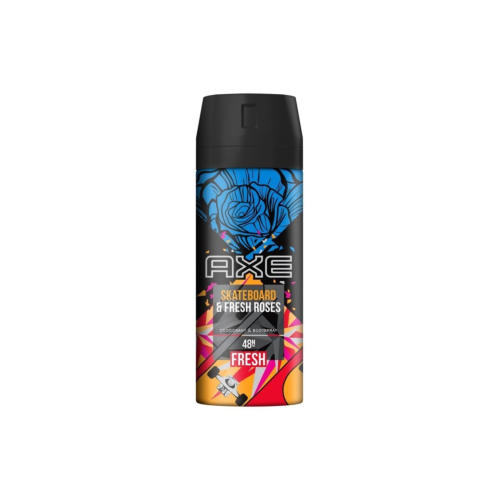 Axe Deodorant 150 Ml Skateboard Fresh Roses