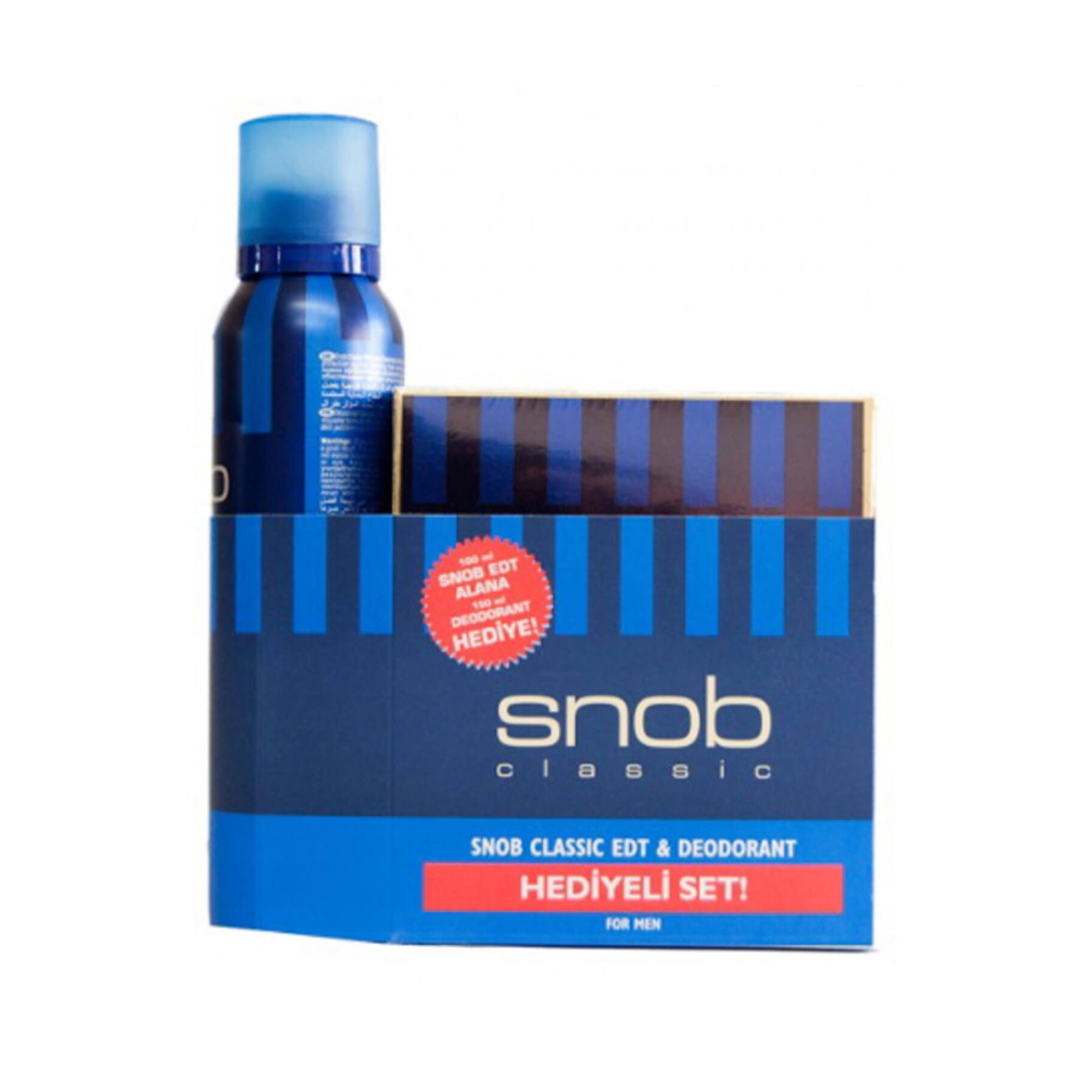 Snob Classic 100ml Edt Parfüm 150ml Deodorant