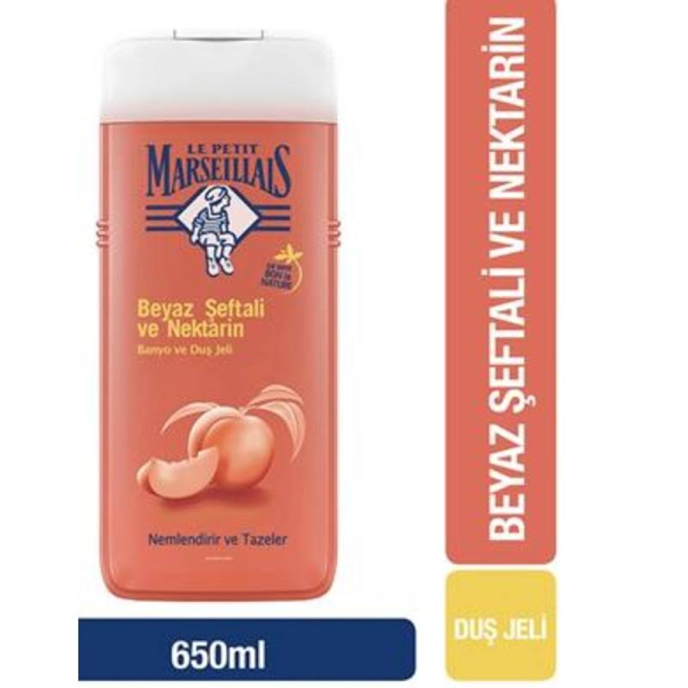 Le Petit Marseillais Beyaz Şeftali & Nektarin Duş Jeli 650 Ml