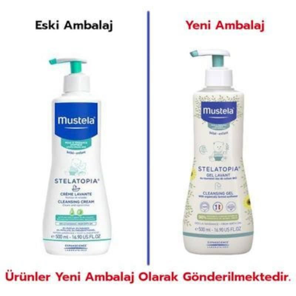 Mustela Stelatopia Cleansing Gel 500 Ml Şampuan
