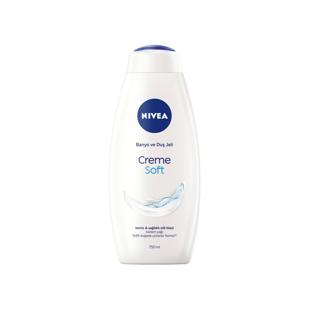 Nivea Creme Soft Kremsi Dokunuş Banyo ve Duş Jeli 750ml