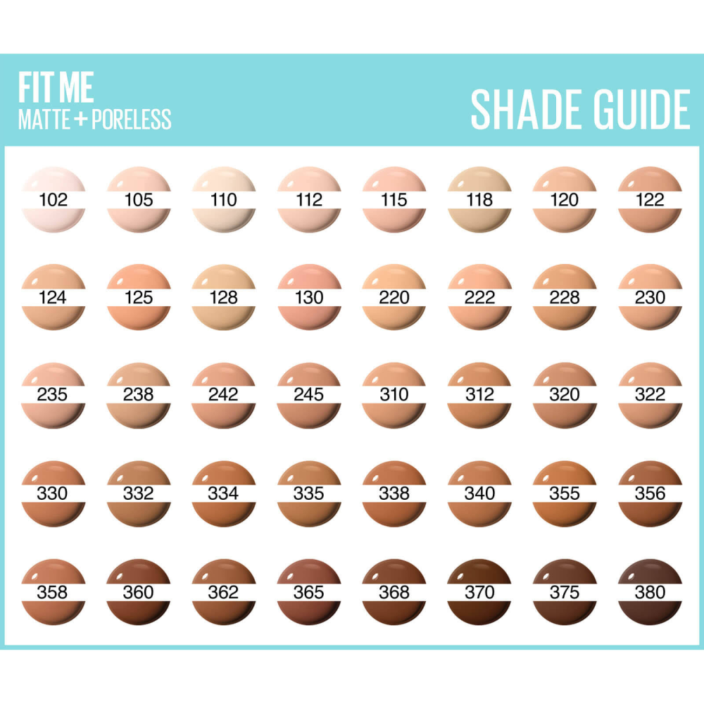 Maybelline Fit Me Matte 110 Porcelain Fondöten