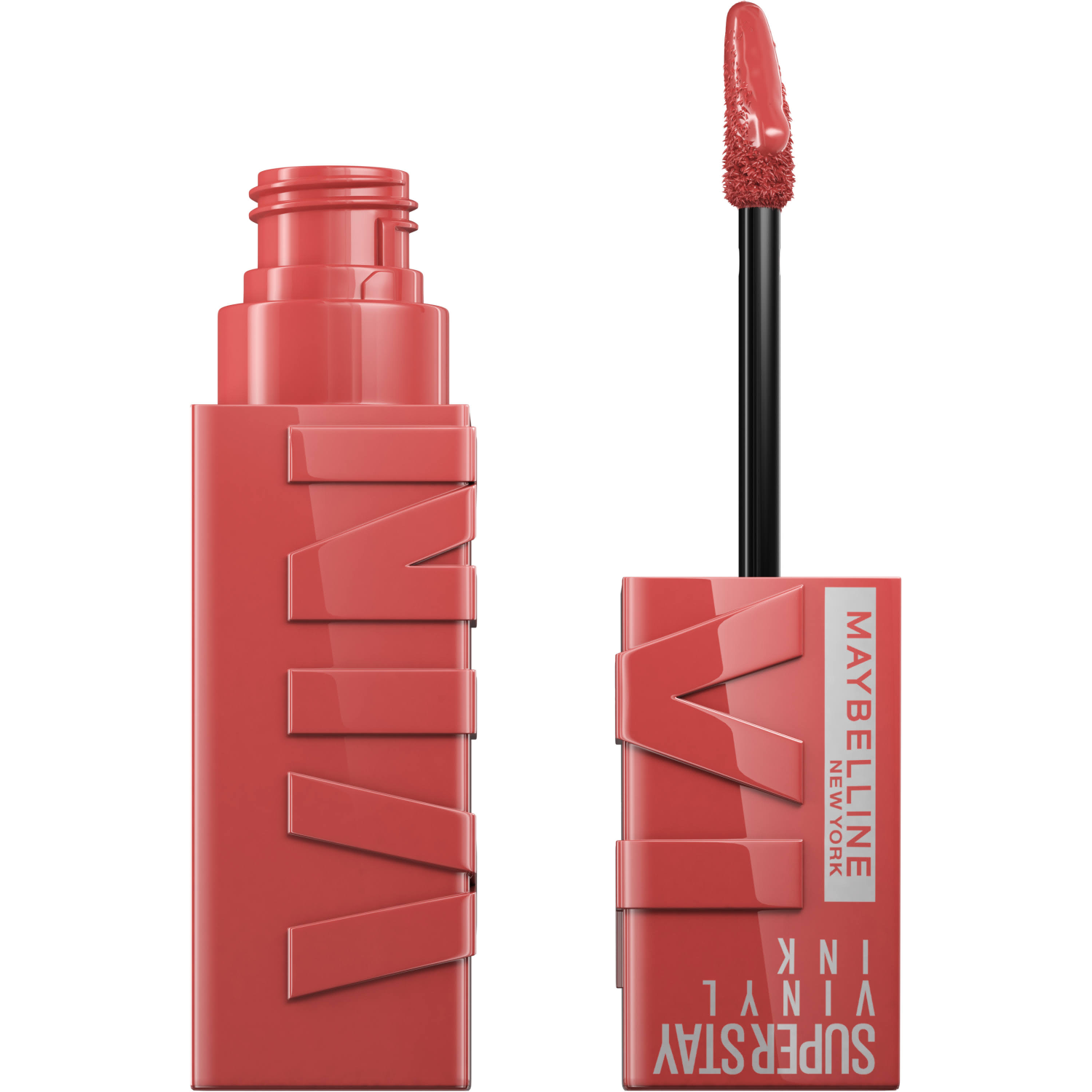 Maybelline New York Super Stay Vinyl Ink Likit Parlak Ruj - 15 Peachy