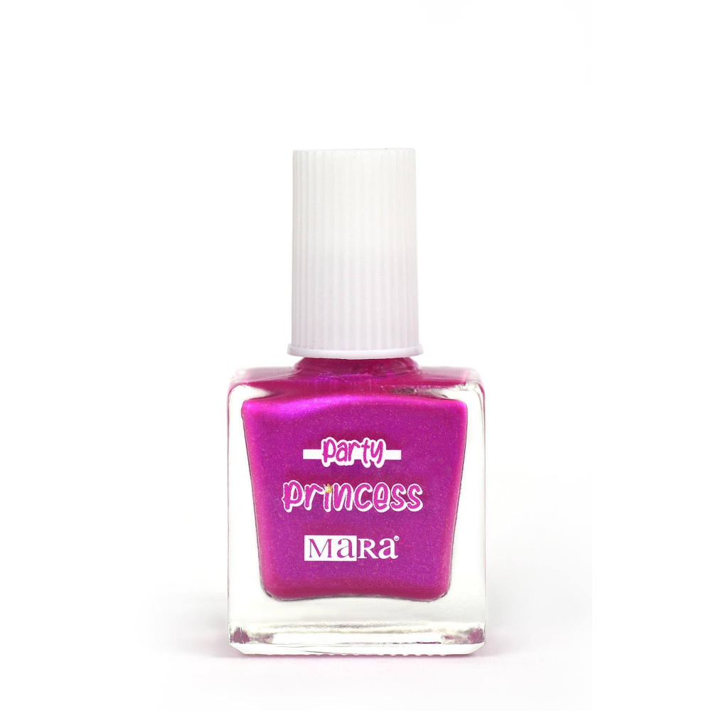 Mara Party Princess Yıkanabilir Su Bazlı Ve Simli Çocuk Ojeleri 3'lü