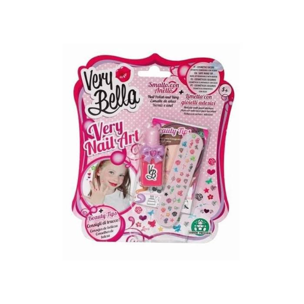 Very Bella Oje Oyuncak Kız Çocuk Makyaj Seti Suyla Çıkabilen Akse