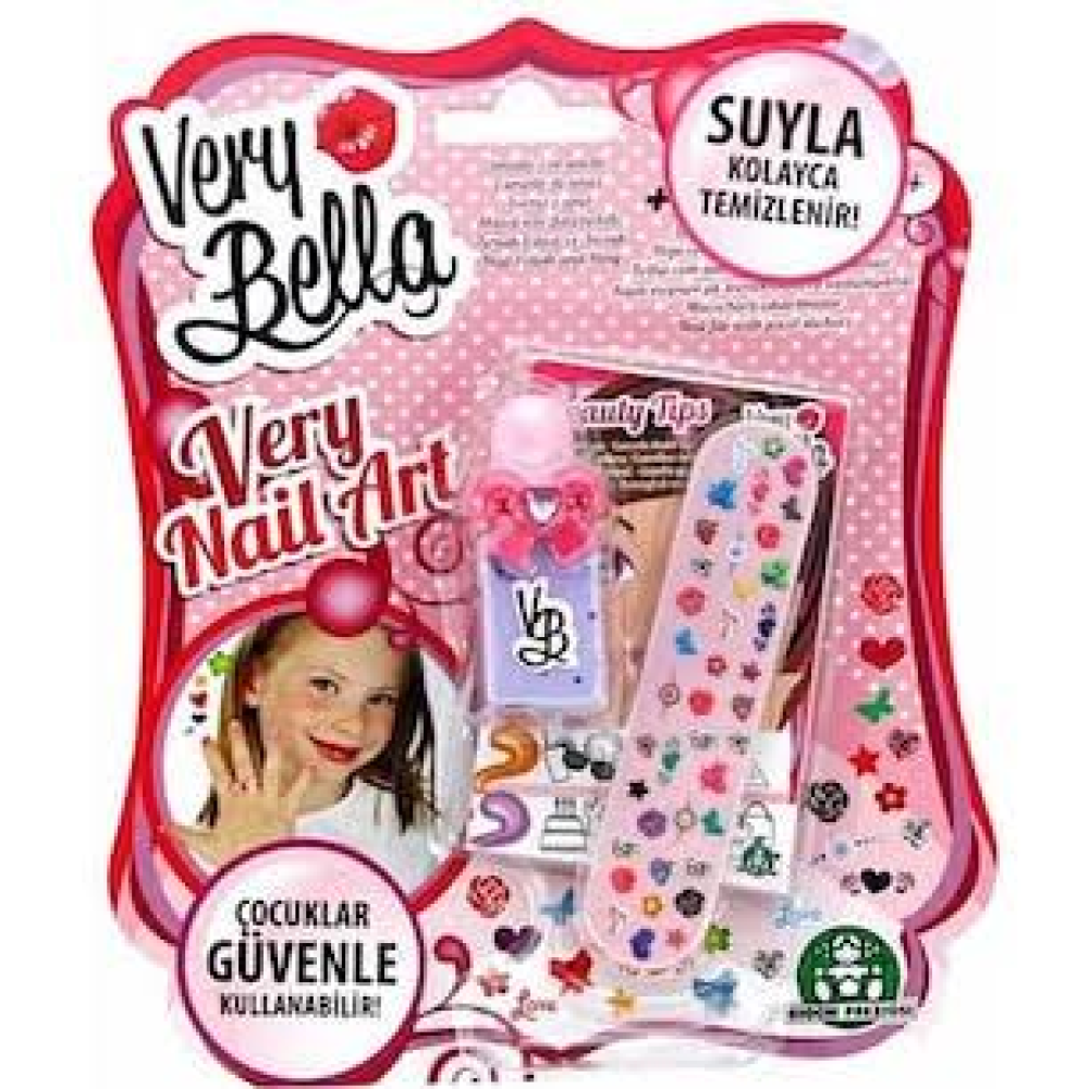 Very Bella Oje Oyuncak Kız Çocuk Makyaj Seti Suyla Çıkabilen Akse