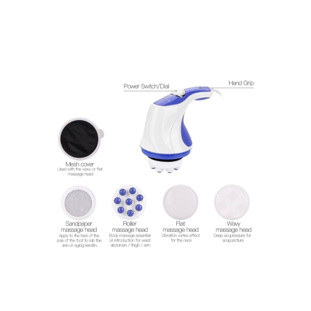 Eragon 4 Başlıklı Boyun Bel Sırt Ayak Omuz Karın Bacak Masaj Aleti