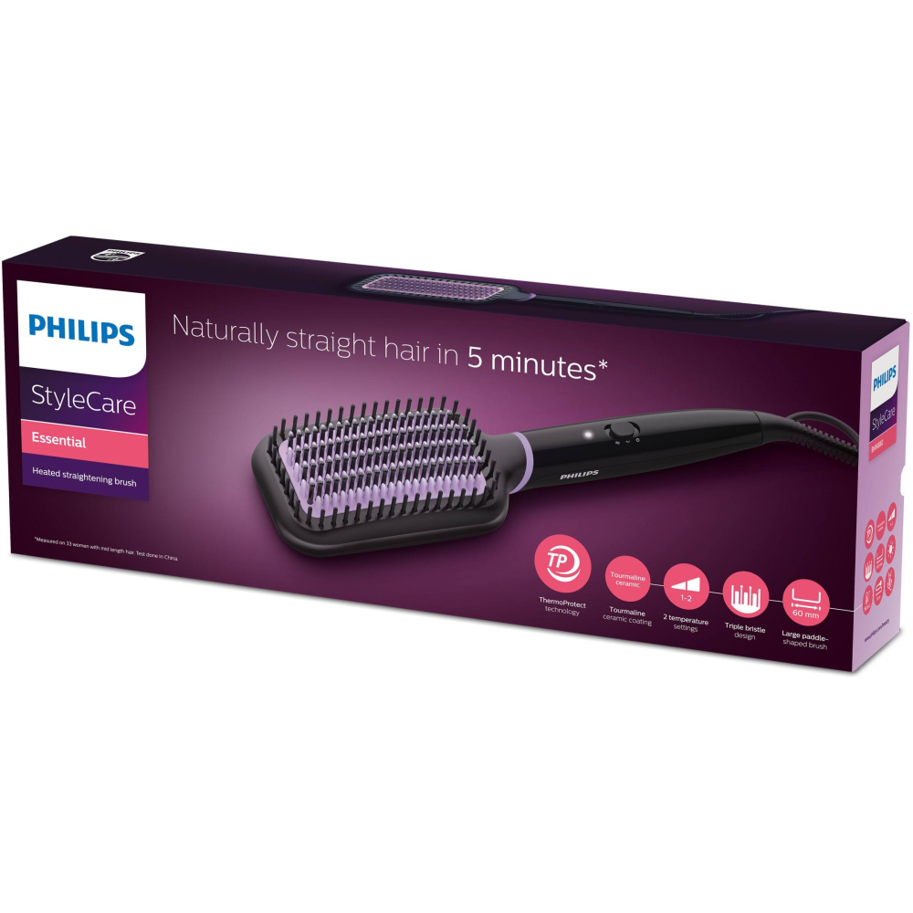 Philips BHH880/00 Düzleştirici Saç Fırçası