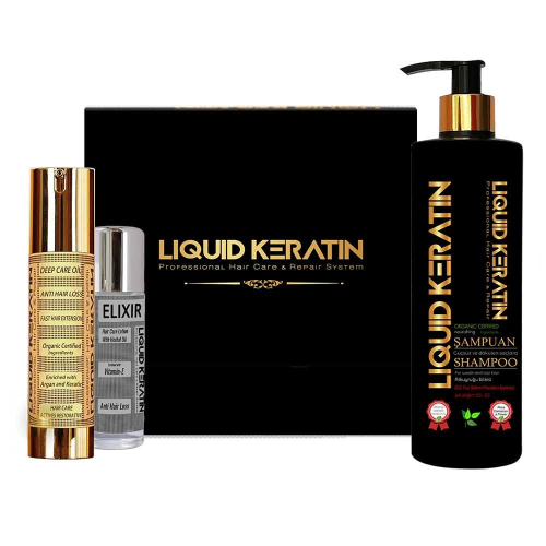 Keratin Hızlı Saç Uzatan 3'lü Set