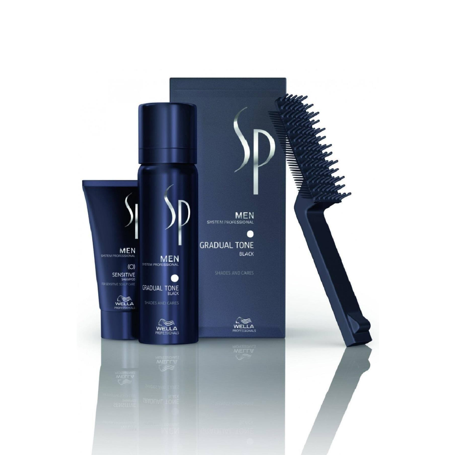 Wella SP Men Gradual Tone Pigment Mousse Siyah 60 ml