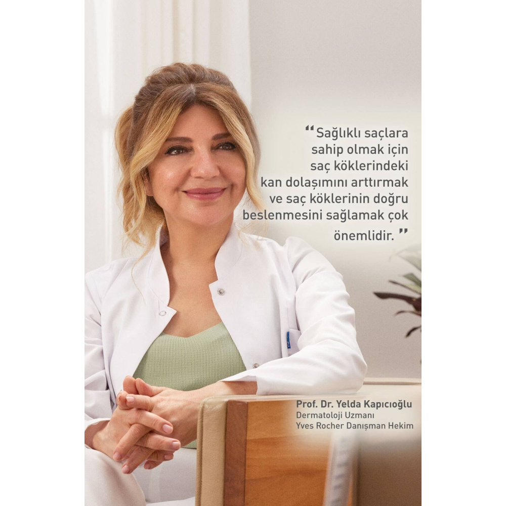 Yves Rocher Saç Oluşumunu Destekleyen ve Dökülmeyi Engelleyen Bakım Kürü - 4x15 ml