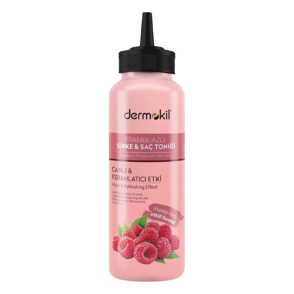 DERMOKİL Frambuazlı ve Sirkeli Saç Toniği 400 ml